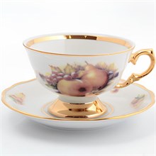 Чайная пара Sterne porcelan Фрукты 220мл