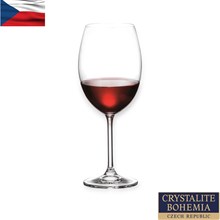 Набор бокалов для красного вина "COLIBRI" 580 мл Crystalite Bohemia (6 штук)