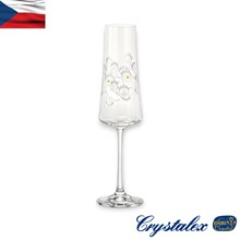 Набор фужеров для шампанского Экстра 210 мл "Весна" Crystalex (6 шт)