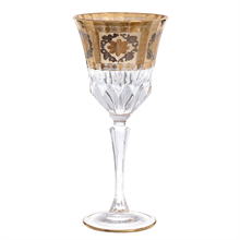 Набор бокалов для вина Timon Adagio Queen Gold (6 шт) 250 мл