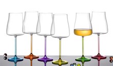 Набор бокалов для вина 600 мл, Алекс декор "RAINBOW FRESH"