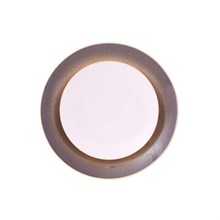Набор глубоких тарелок Falkenporzellan Deluxe Shape - Rio Black Gold 23,5 см (6 шт)