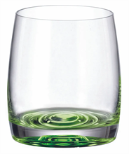 Набор стаканов для воды "PAVO AQUA" green, 250 мл (набор 6шт)