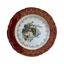 Набор тарелок Repast Охота красная Мария-тереза S-P 27 см (6 шт)