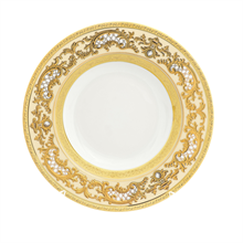 Набор глубоких тарелок Falkenporzellan Alena 3D Creme Gold Constanza 22,5см(6 шт)