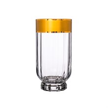 Набор высоких стаканов FLORIAN Bormioli  MatGold 430 мл (6шт)