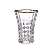 Набор стаканов для воды Cristal d’Arques Lady Diamond Gold 360 мл (6 шт)