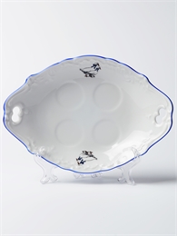 Поднос с ручками 17см для специй Rococo, декор "Гуси" Cmielow К-72950