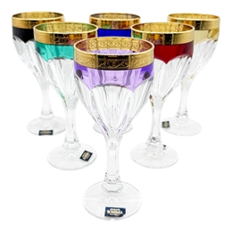 Набор бокалов вино Safari colors, 200 мл (6 шт) 000114