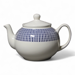Чайник с крышкой 1150 мл SINGAPORE BLUE, Claytan 50-1703