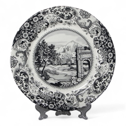 Тарелка обеденная 27,3 см ROME GREY, Claytan 61-0404