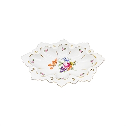 Конфетница Полевой цветок 34 см ажурная Queens crown 000234