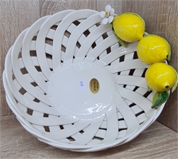 Блюдо круглое Orgia Лимоны 27 см 58637