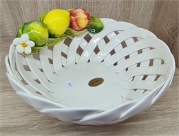 Блюдо круглое Orgia Яблоки и лимон 27 см 66738