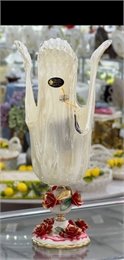 Ваза White Cristal Ivory/Red 66851