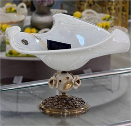 Фруктовница White Crystal Perla бронза 66842