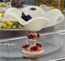 Фруктовница White Crystal Ivory/Red 66850