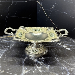 Ваза одноярусная на ножке 21 см (RNA-001001), Rosenberg 000427