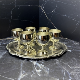 Рюмки на подносе, 7 предметов (2313), Rosenberg 000433