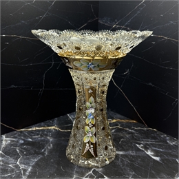 Ваза "Балерина" 25 см, Хрусталь с лепкой 000865