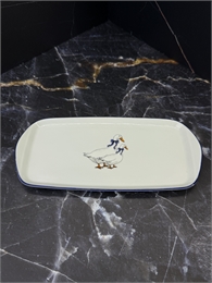 Поднос 21 см прямоугольный Гуси, Thun 000700