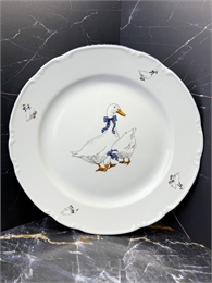 Блюдо круглое 30 см "Гуси" Констанция, Thun 000770