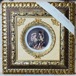 Панно Настенное 47 х 47 см Два мальчика, дыня и виноград 000752