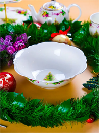 Салатник круглый Repast Алая лента 23 см 68520