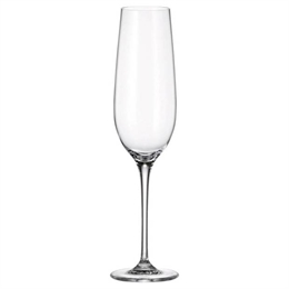 Набор бокалов для шампанского Crystalite Bohemia URIA Optic 270 мл (2 шт) 69633