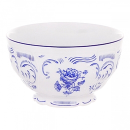 Набор пиал 13 см 6 штук "Бернадотт Синие розы" Bernadotte ББ30281