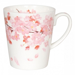 Кружка 600 мл "Kirschblüten" 13,6x11,2 см Костяной фарфор ББ83515