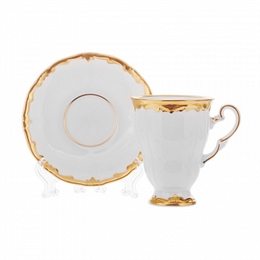 Чашка с блюдцем для чая и капучино 260 мл "Престиж" ББ4702