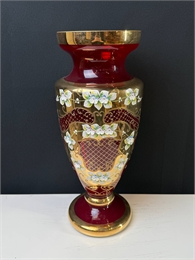 Ваза Кубок 40,5 см мелкая сетка, Красная лепка 000004
