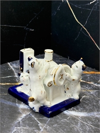 Статуэтка Три кота и швейная машина, Кобальт, 10 см 000847