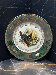 Настенная тарелка 19 см Зелёная охота (Глухарь) 000751