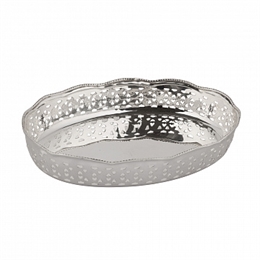 Блюдо 35x20см Royal Family серебреное ББ79269