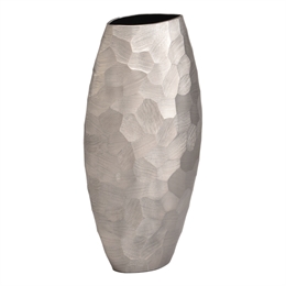 Ваза для цветов 39 см "Diamond" серебряная ББ79431