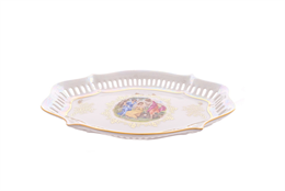 Блюдо для хлеба Queen's Crown Мадонна перламутр 27 см 44053