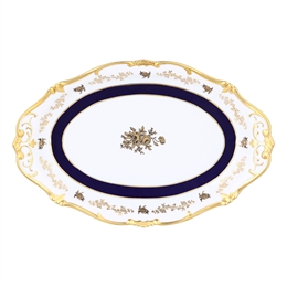 Блюдо овальное 36 см "Анна Амалия" ББ4605