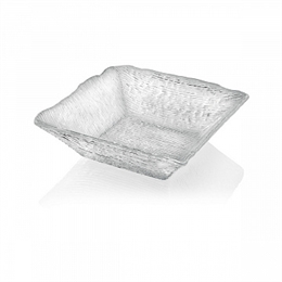 Салатник квадратный 28 см "All in one" прозрачный ББ65460