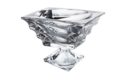 Ваза для фруктов на ножке 24 см "Касабланка" ББ45574