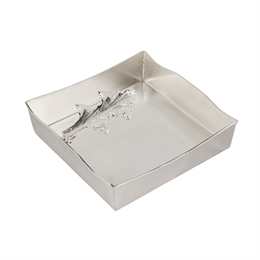 Салфетница 19х9 см Royal Family серебряная ББ79291