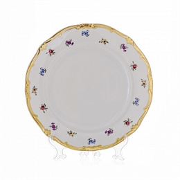 Набор тарелок 24 см 6 штук "Мейсенский цветок" ББ269