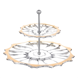 Горка двухъярусная 35 см "Плантика Голд" ББ66396
