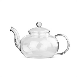 Чайник из жаропрочного стекла 900 мл "Смородина" без заварочной колбы ББ56457