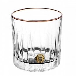 Набор стаканов 310 мл. 6шт. "Таймлесс Платина" Глянцевое BD ББ62285