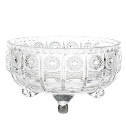Салатник на ножках Crystal Bohemia 500PK 18 см БПХ1134