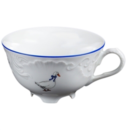 Чашка 220 мл Rococo, декор "Гуси" Cmielow 001639