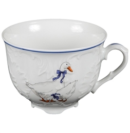 Чашка 250 мл Rococo,декор "Гуси" Cmielow 001668