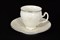 Набор кофейных пар Bernadotte Платиновый узор Be-Ivory 90мл (6 пар) - фото 11187